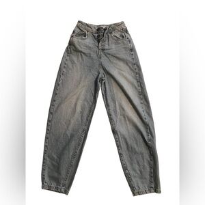 Zara High Rise Barrel Women's Jeans